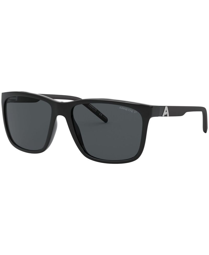 アーネット メンズ サングラス・アイウェア アクセサリー Men's Polarized Sunglasses AN4272 BLACK POLAR GREY
