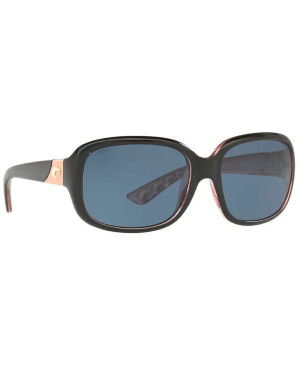 高品質の人気 コスタデルマール レディース サングラス アイウェア アクセサリー Polarized Sunglasses Gannet 58 Black Burgundy Grey Polar 楽天ランキング1位 Universusmedia Com