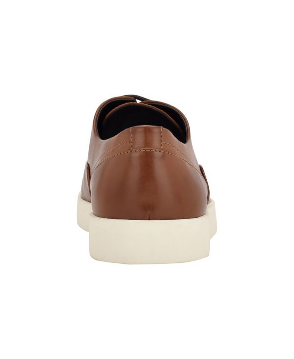 カルバンクライン メンズ ドレスシューズ Sneakers Dress Up Lace Elijah Men's シューズ Cognac メンズ靴 