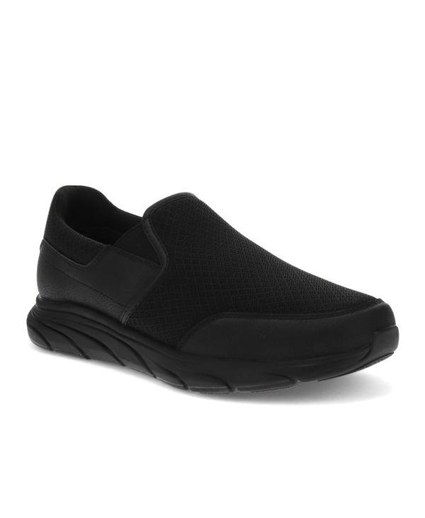 ドッカーズ メンズ シューズ スニーカー Dockers Men's Tucker Slip Resistant Slip On Sneakers Black ブラック