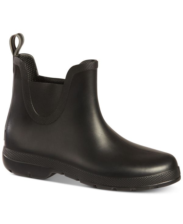トーツ レディース シューズ ブーツ・レインブーツ チェルシー アンクル ブーツ Totes Women's Everywear&reg; Chelsea Ankle Rain Boots Black ブラック