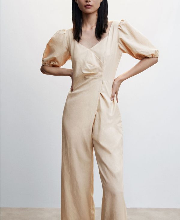 夏セール開催中 ラビッシュアリス レディース ジャンプスーツ トップス Off-The-Shoulder Satin Corset Jumpsuit  Black オールインワン・サロペット