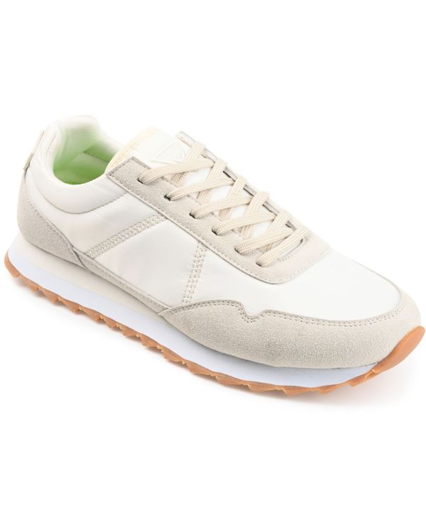現金前貸し メンズ シューズ スニーカー Vance Co. Men\u0027s Samson Casual Sneakers Beige ベージュ