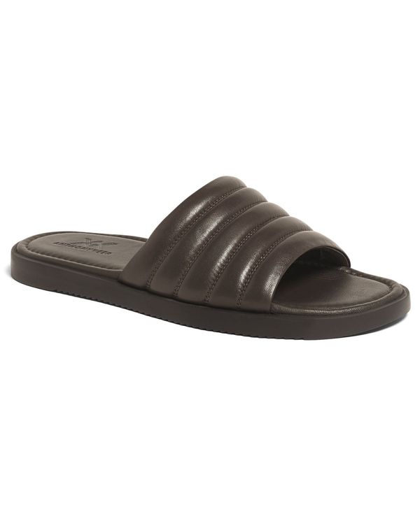 アンソニー ヴィア メンズ シューズ サンダル Anthony Veer Men's Key West Comfort Slides Brown ブラウン