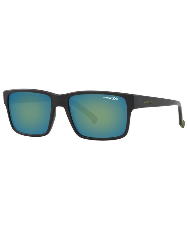 人気絶頂 アーネット メンズ サングラス アイウェア アクセサリー Sunglasses An4254 56 Matte Black Emerald Iridium 楽天ランキング1位 Rp221 Com