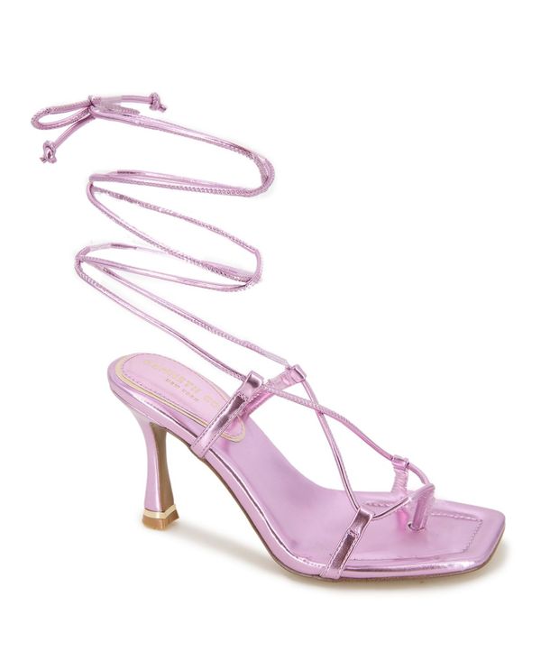 ケネスコール レディース シューズ サンダル Kenneth Cole New York Women's Belinda Dress Sandals Lavender- Polyester Textile ラベンダー