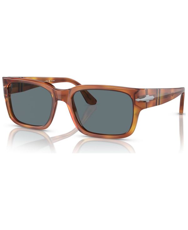 ペルソル レディース 佩び物 サングラス・アイウェア Persol Men\u0027s Polarized Sunglasses 0PO3315S963R55W 55 Transparent Taupe Gray 薄墨色