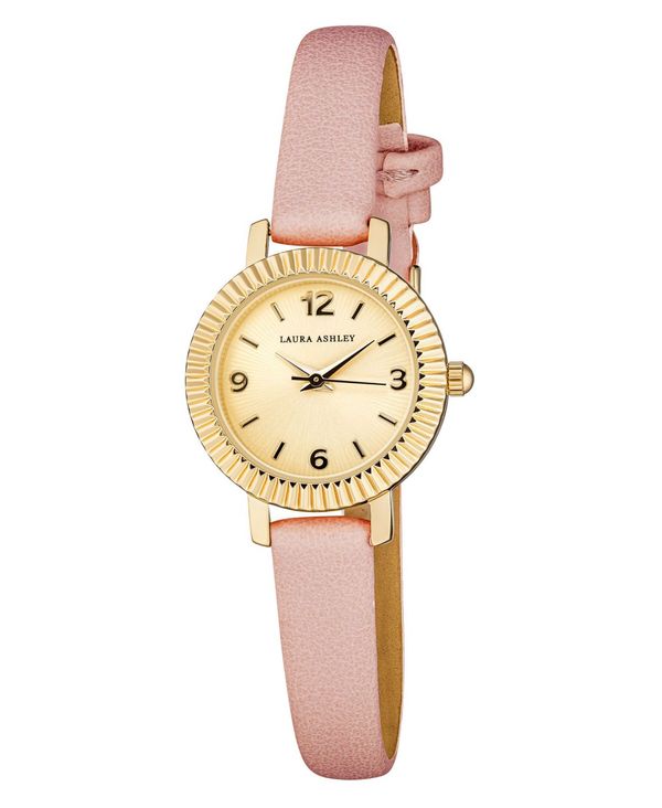 新品　ローラアシュレイ　レディース腕時計　ギフト　プレゼント用 Laura Ashley Women's 30mm Round Gemstone Magnet Strap Watch