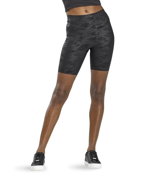 開店祝い ヒュー レディース ハーフパンツ ショーツ ボトムス Women S Sleek Effects High Rise Bike Shorts Black Camo 高級感 Oprs Comrural Hn