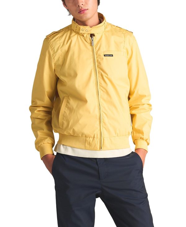 メンバーズオンリー メンズ アウター ジャケット・ブルゾン スリムフィット ジャケット Members Only Men's Classic Iconic Racer Jacket (Slim Fit) Soft yellow イエロー