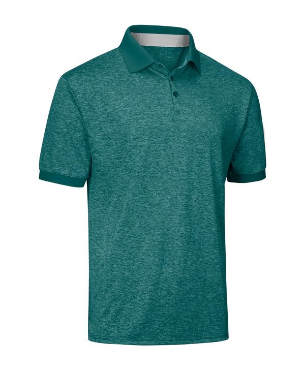 ミオマリオ メンズ トップス ポロシャツ Mio Marino Men's Designer Golf Polo Shirt Atlantic green グリーン