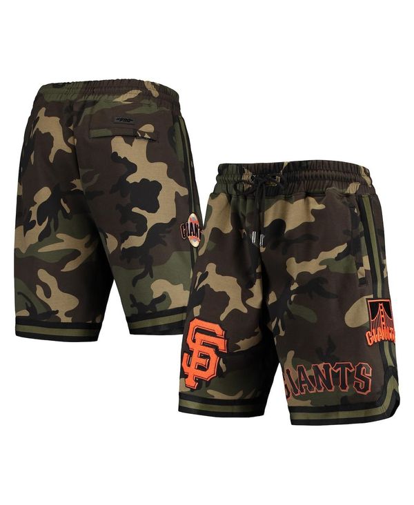 プロスタンダード メンズ ボトムス ハーフパンツ・ショーツ ショートパンツ Pro Standard Men's Camo San Francisco Giants Team Shorts Camo