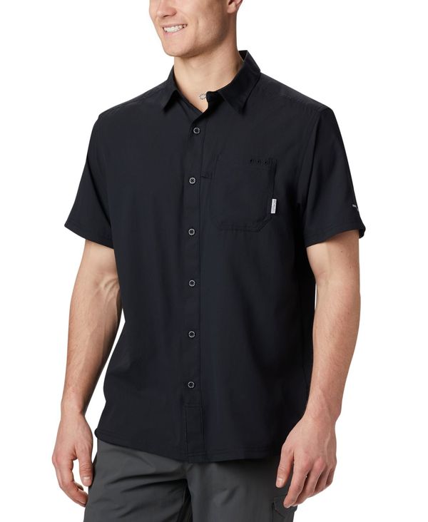 コロンビア メンズ トップス シャツ Columbia Men's Slack Tide Camp Shirt Black ブラック