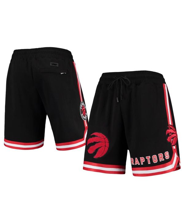 プロスタンダード メンズ ボトムス ハーフパンツ・ショーツ ショートパンツ Pro Standard Men's Black Toronto Raptors Chenille Shorts Black ブラック
