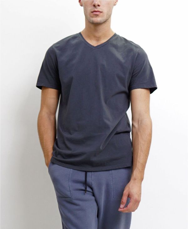 コイン 1804 メンズ トップス Tシャツ Vネック シャツ 半袖 コットン ジャージー COIN 1804 TMV002CJ Mens Cotton Jersey Short-Sleeve V-Neck T-Shirt Granite