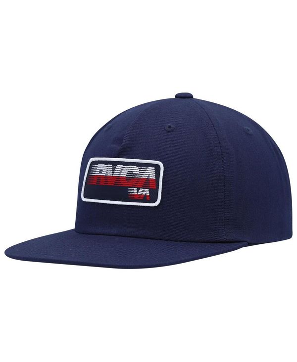 ルーカ メンズ アクセサリー 帽子 RVCA Men's Navy Motion Snapback Hat Navy ネイビー