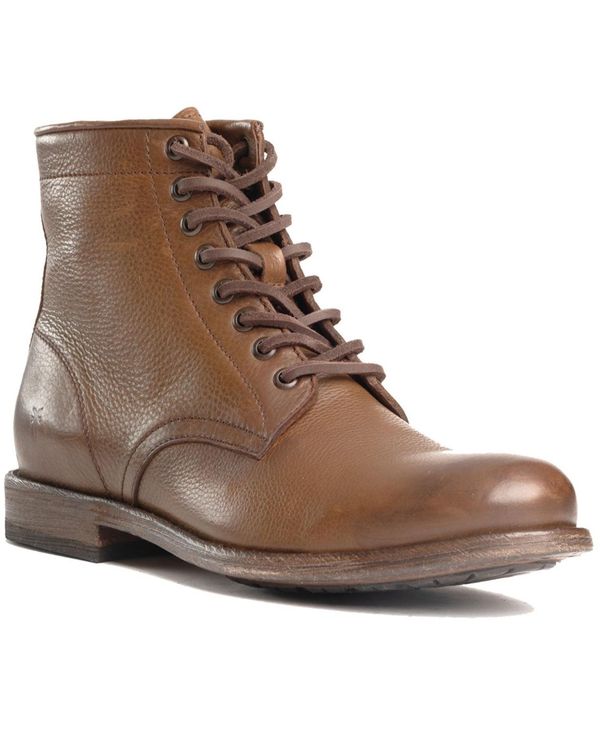 フライ メンズ シューズ ブーツ・レインブーツ レース Frye Men's Tyler Lace up Boots Cognac Leather