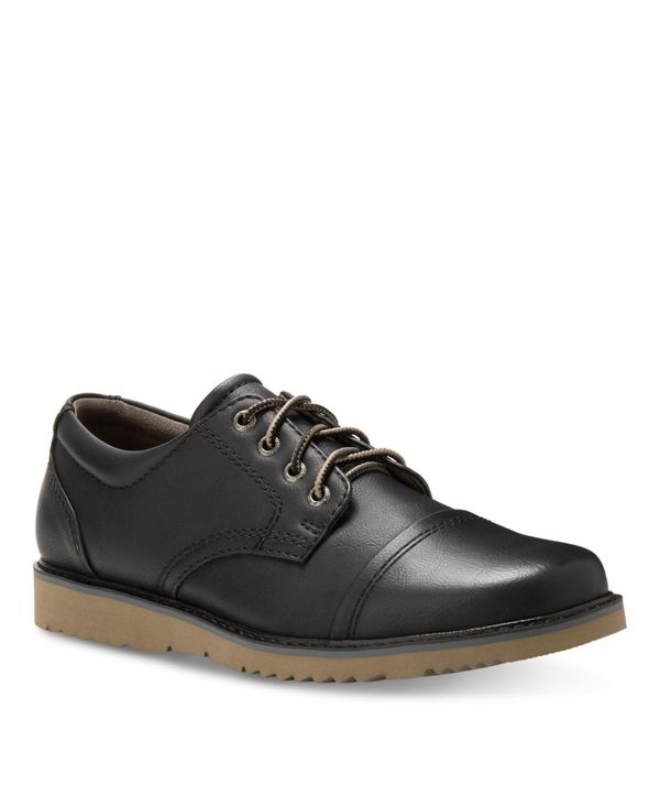 イーストランド メンズ シューズ オックスフォード キャップ Eastland Shoe Men's Ike Cap Toe Oxford Shoes Black ブラック