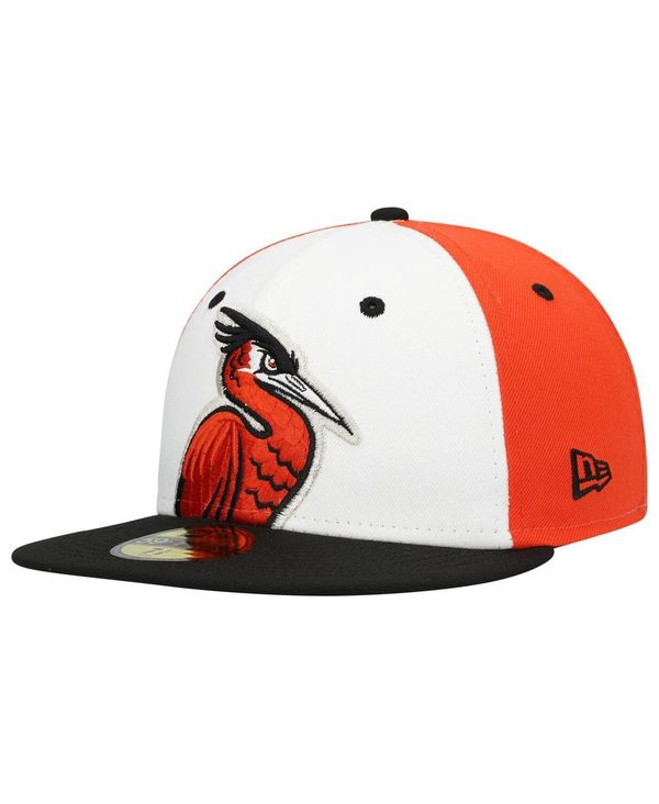 ニューエラ メンズ アクセサリー 帽子 New Era Men's White Delmarva Shorebirds Authentic Collection Team Alternate 59FIFTY Fitted Hat White ホワイト