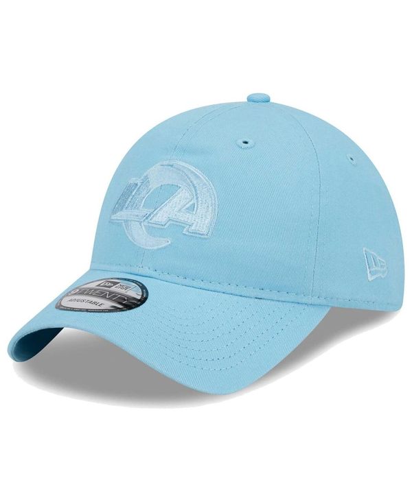 ニューエラ メンズ アクセサリー 帽子 New Era Men's Light Blue Los Angeles Rams Core Classic 2.0 Brights 9TWENTY Adjustable Hat Light Blue ブルー