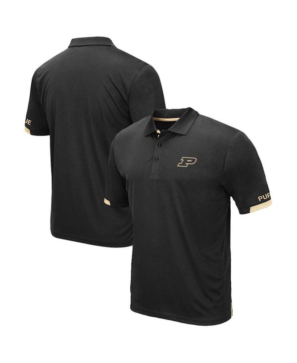 コロシアム メンズ トップス ポロシャツ トール シャツ Colosseum Men's Black Purdue Boilermakers Big and Tall Santry Polo Shirt Black ブラック