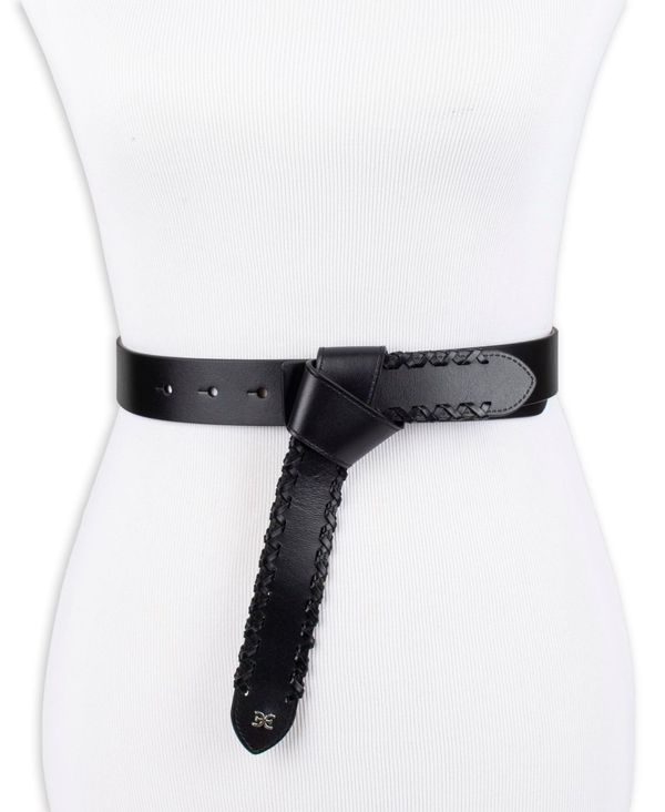 サムエデルマン レディース アクセサリー ベルト Sam Edelman Women's Pre-Knotted Faux Wrap Belt Black ブラック