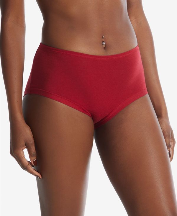 ハンキーパンキー レディース アンダーウェア パンツ Hanky Panky Women's Playstretch Boyshort Underwear 721284 Red レッド｜ReVida 店