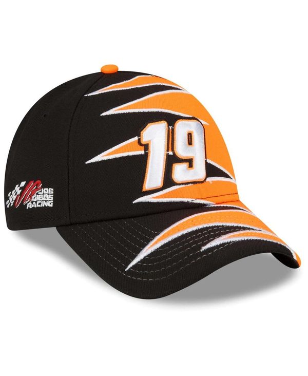 ニューエラ メンズ アクセサリー 帽子 New Era Men's Black Orange Martin Truex Jr 9FORTY Zig Zag Snapback Adjustable Hat Black Orange ブラック|ReVida 店