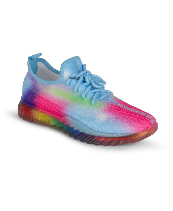 有名な高級ブランド ウォンテッド レディース スニーカー シューズ Women S Comet Tie Dye Mesh Sneakers Light Blue 定番人気 Www Fulghum Com