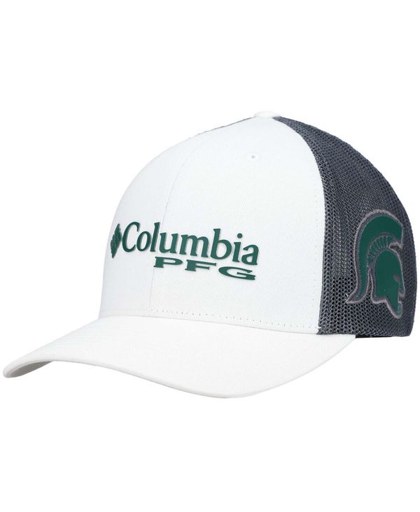 コロンビア メンズ アクセサリー 帽子 Columbia Men's White Michigan State Spartans PFG Snapback Adjustable Hat White ホワイト 8,125円