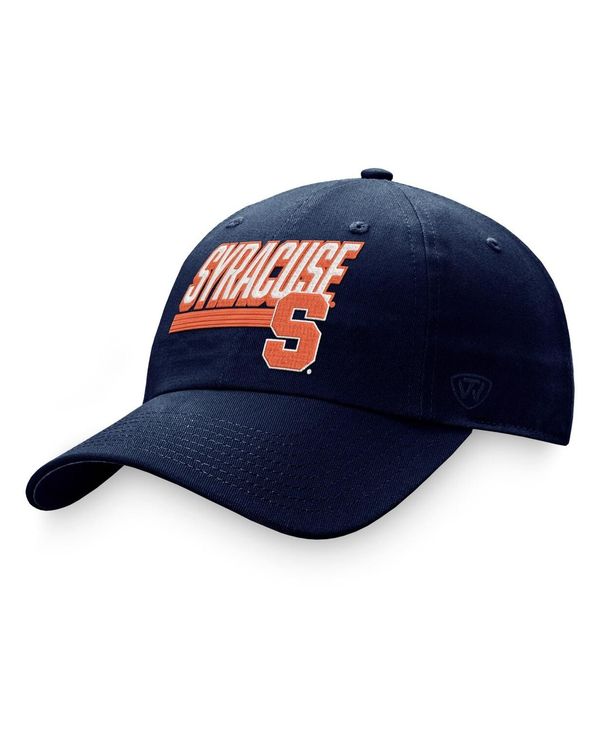 トップオブザワールド メンズ アクセサリー 帽子 Top of the World Men's Navy Syracuse Orange Slice Adjustable Hat Navy ネイビー