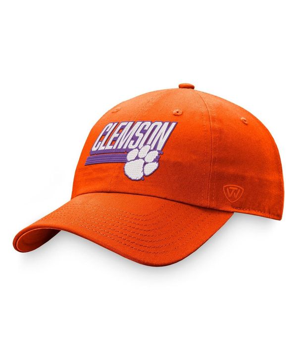 トップオブザワールド メンズ アクセサリー 帽子 Top of the World Men's Orange Clemson Tigers Slice Adjustable Hat Orange オレンジ