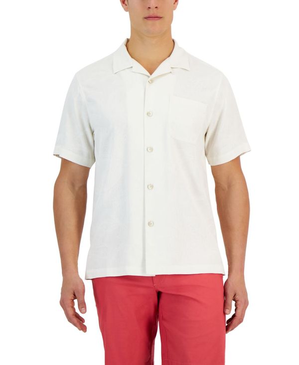 トッミーバハマ メンズ トップス シャツ 半袖 シルク Tommy Bahama Men's Al Fresco Tropics Silk Short-Sleeve Shirt Continenta