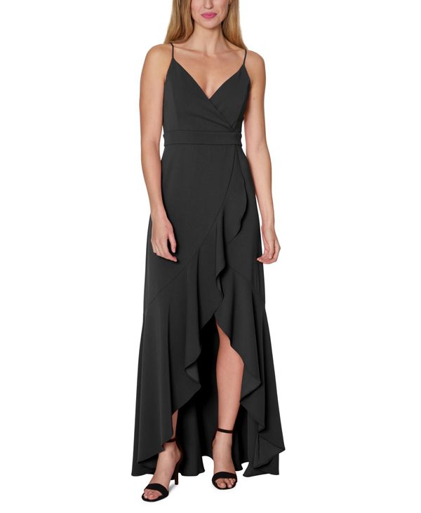 ワンピース 今ならほぼ即納 ワンピース レディース ランドリーバイシェリーシーガル トップス Black Gown Scuba Ruffled