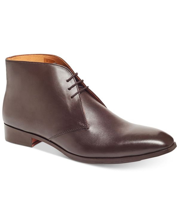 カルロスサンタナ メンズ シューズ ブーツ・レインブーツ レザー Carlos by Carlos Santana Men's Corazon Chukka Leather Boot Dark Brown ブラウン
