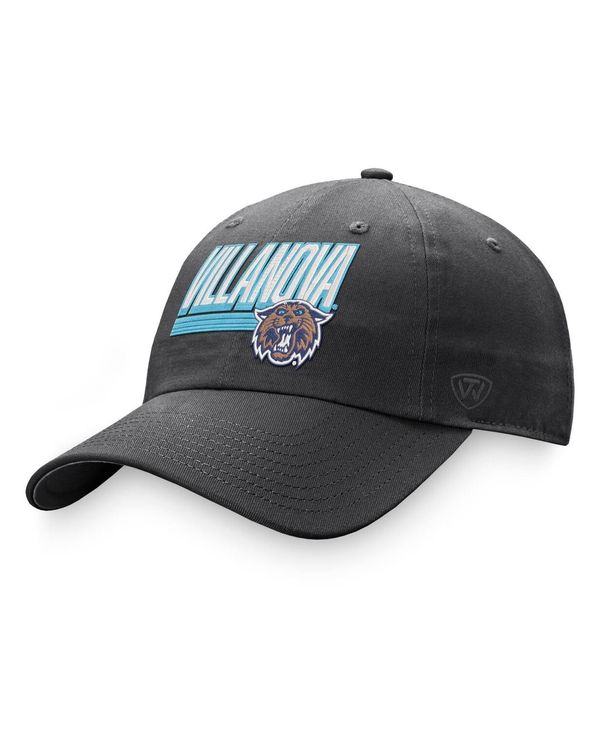 トップオブザワールド メンズ アクセサリー 帽子 Top of the World Men's Charcoal Villanova Wildcats Slice Adjustable Hat Charcoal チャコール