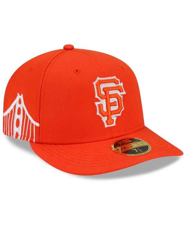 ニューエラ メンズ アクセサリー 帽子 New Era Men's Orange San Francisco Giants City Connect Low Profile 59FIFTY Fitted Hat Orange オレンジ|ReVida 店