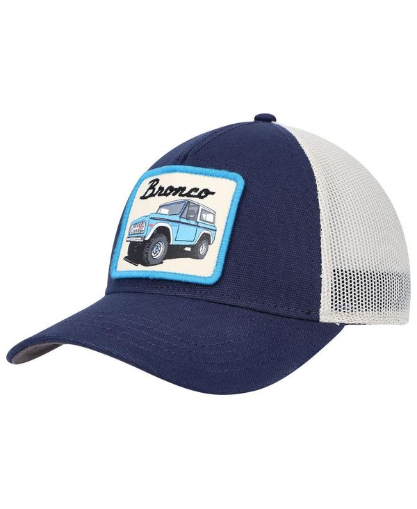 アメリカンニードル メンズ アクセサリー 帽子 American Needle Men's Navy Bronco Valin Trucker Snapback Hat Navy ネイビー