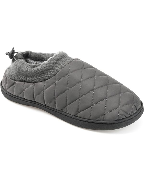 バンス メンズ シューズ サンダル Vance Co. Men's Fargo Clog Slippers Gray グレー|ReVida 店