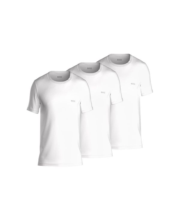 ヒューゴボス メンズ トップス Tシャツ Hugo Boss Men's 3-Pk. Classic Solid T-Shirts White ホワイト