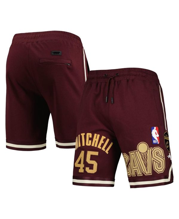 プロスタンダード メンズ ボトムス ハーフパンツ・ショーツ ショートパンツ Pro Standard Men's Donovan Mitchell Wine Cleveland Cavaliers Player Replica Shorts Wine ワイン