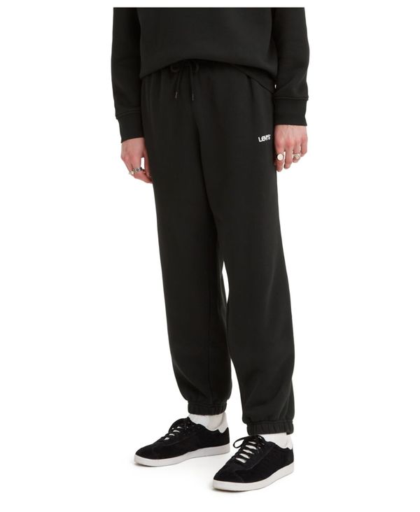 リーバイス メンズ ボトムス カジュアルパンツ リラックスフィット パンツ スウェットパンツ フリース Levi's Men's Relaxed Fit Active Fleece Sweatpants Mineral Black ブラック