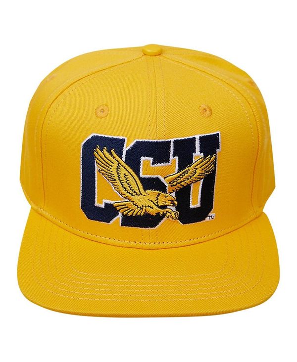 プロスタンダード メンズ アクセサリー 帽子 Pro Standard Men's Gold Coppin State Eagles Evergreen CSU Snapback Hat Yellow イエロー｜ReVida 店 9,734円