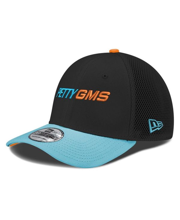 ニューエラ メンズ アクセサリー 帽子 New Era Men's Black Petty GMS Motorsports NEO 39THIRTY Flex Hat Black ブラック｜ReVida 店