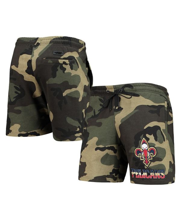 プロスタンダード メンズ ボトムス ハーフパンツ・ショーツ ショートパンツ Pro Standard Men's Camo New Orleans Pelicans Team Shorts Camo