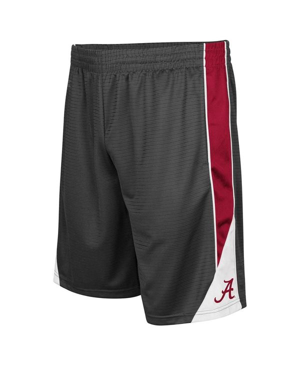 コロシアム メンズ ボトムス ハーフパンツ・ショーツ ショートパンツ Colosseum Men's Charcoal Alabama Crimson Tide Turnover Shorts Charcoal チャコール