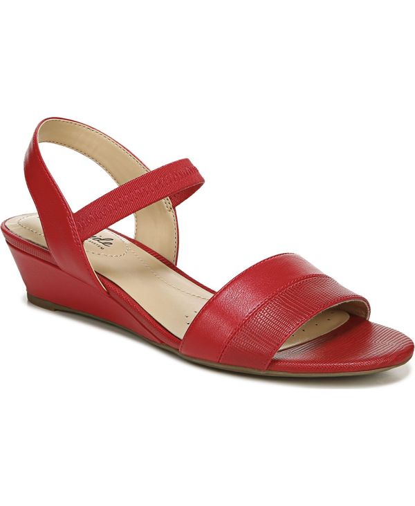 最適な価格 楽天市場 ライフストライド レディース サンダル シューズ Yuma Wedge Sandals Fire Red Revida 楽天市場店 超美品 Pharmasoft Grupodesait Com