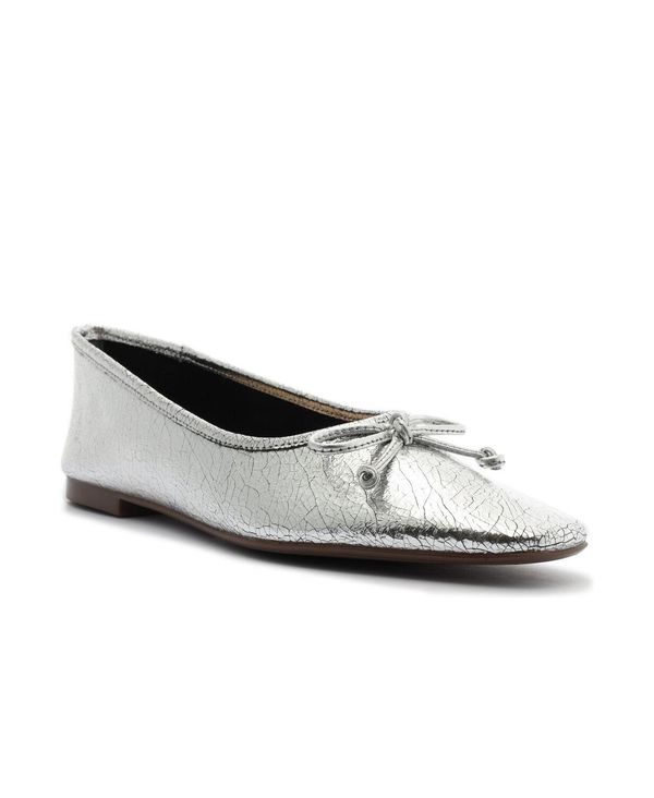 シュッツ レディース シューズ パンプス Schutz Women's Arissa Ballet Flats Silver シルバー 27,594円