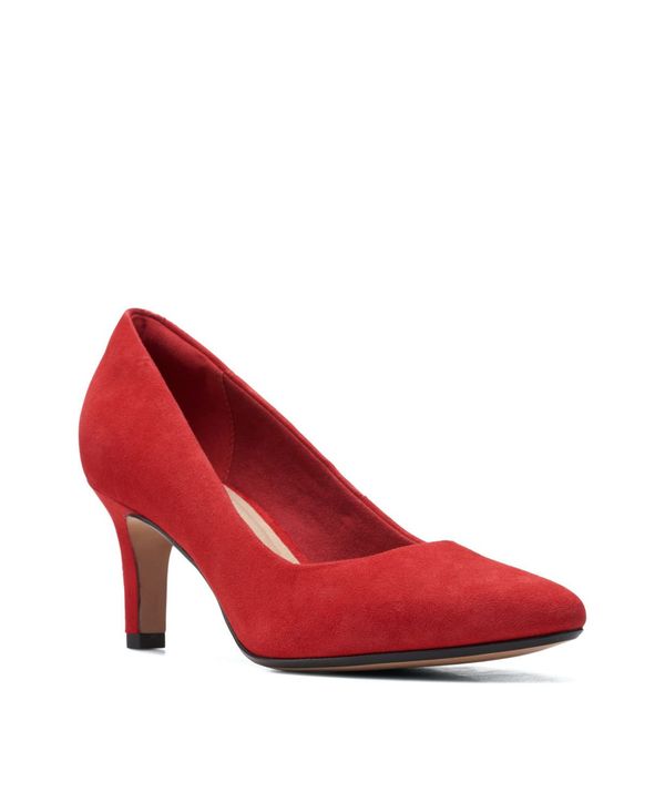 人気絶頂 楽天市場 クラークス レディース パンプス シューズ Collection Women S Illeana Tulip Pumps Red Suede Revida 楽天市場店 人気ブランドを Www Faan Gov Ng