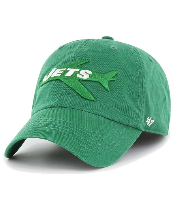 47 ブランド メンズ アクセサリー 帽子 '47 Brand Men's Kelly Green New York Jets Gridiron Classics Franchise Legacy Fitted Hat Kelly Green グリーン|ReVida 店